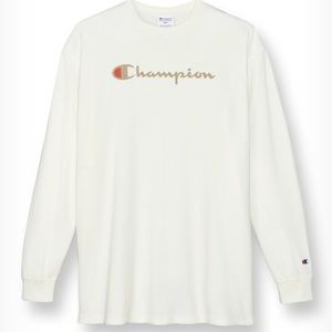 Champion white long sleeve shirt